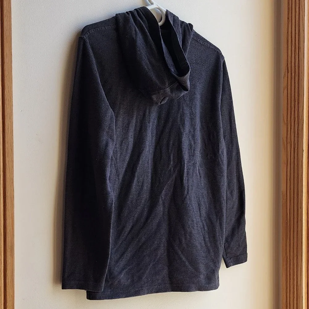 Levi's Black Hooded Jersey Size Medium